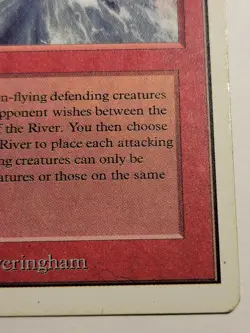 Raging River Unlimited MtG Magic the Gathering Red Enchantment 1993 - Image 5