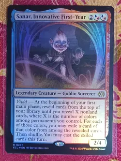FOIL Sanar, Innovative First-Year Lorwyn Eclipsed Magic The Gathering MTG rare - Image 1