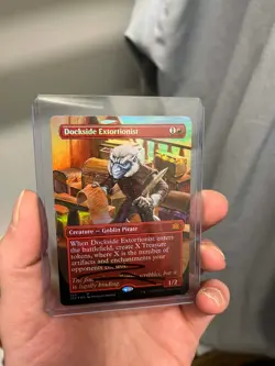 MTG Dockside Extortionist Double Masters 2022 #360 x1 Near Mint FOIL SIGNED - Image 1