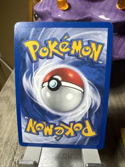 Dark Machamp 10/82 Team Rocket 1st Edition Holo Rare Swirl - Image 2