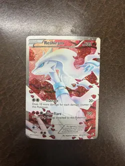 2013 Pokemon Black & White Legendary Treasures Reshiram Radiant Collection #RC22 - Image 1