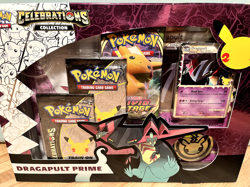 Pokemon TCG Celebrations Collection: Dragapult Prime Box 820650809385 - Image 1