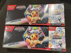 Pokemon Prismatic Evolutions Surprise Box Booster Bundle. Sealed. lot of 2 - Image 1