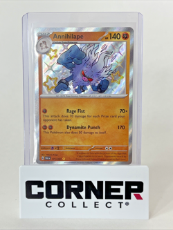 Pokemon Annihilape 171/091 Scarlet & Violet Paldean Fates Holo Shiny Rare [NM] - Image 1
