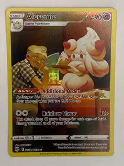 Pokemon - Alcremie *Ultra Rare* Brilliant Stars TG08/TG30 - Image 1