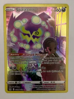 Pokemon TCG Spiritomb Lost Origin Trainer Gallery Tg09/Tg30 Holo Ultra Rare - Image 1
