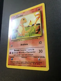 Pokemon [SPANISH] Charmander 46/102 Base Set Regular 2000 NM Nice! - Image 3