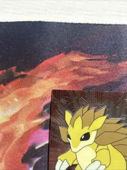 Sandslash #28 Pokemon 2000 Topps Chrome Base HOLO - Image 2