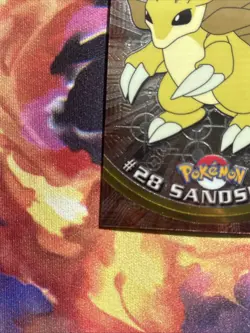 Sandslash #28 Pokemon 2000 Topps Chrome Base HOLO - Image 5