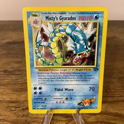 Pokemon TCG - Misty's Gyarados 13/132 Gym Challenge Holo - Image 1