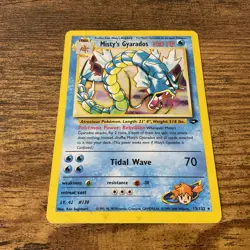 Pokemon TCG - Misty's Gyarados 13/132 Gym Challenge Holo - Image 3