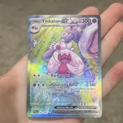 Pokemon Tinkaton EX Special Illustration Rare Holo 262/193 Paldea Evolved - Image 1