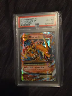 2016 POKEMON XY EVOLUTIONS #13 M CHARIZARD EX PSA 10 - Image 4