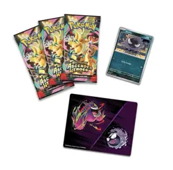2 SETS Ascended Heroes Mega Evolution Gastly Tech Sticker Collection X2 - Image 2