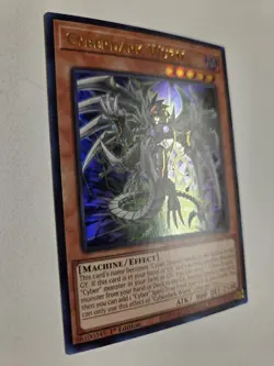 Cyberdark Wurm ALIN-EN027 Ultra Rare Yugioh Alliance Insight 1st Edition Mint - Image 2