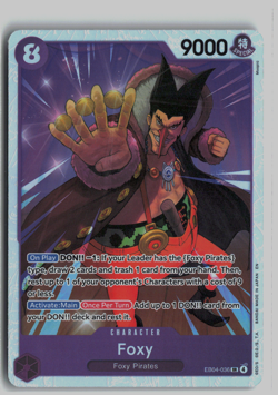 x4 Playset - Foxy SR The Azure Sea's Seven EB04-036 English - Image 2