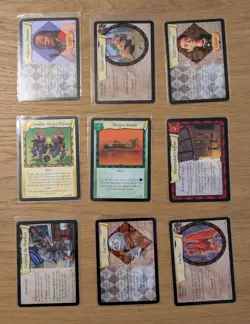 Harry Potter TCG Chamber of Secrets Near Complete Non-foil Rare Set 117/140 - Image 1
