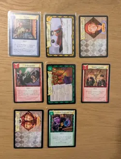 Harry Potter TCG Chamber of Secrets Near Complete Non-foil Rare Set 117/140 - Image 4