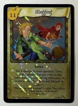 Harry Potter TCG Blagging Foil Chamber of Secrets 3/140 Holo Unplayed - Image 1