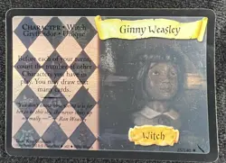 Ginny Weasley Harry Potter TCG 25/140 Chamber of Secrets Holo Foil Unplayed - LP - Image 3