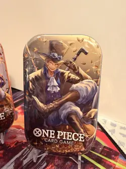 One Piece Card Game Mini Tin Pack Set Vol 2 Luffy, Sabo, Ace NEW SEALED, 3 Tins - Image 4