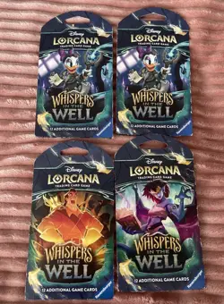 Disney Lorcana Whispers in the Well Trading Card Game Packs - 36 Cards lot 4 - Image 2