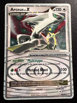 Arceus LV.X 95/99 Platinum Arceus Pokemon Card Holo Foil Rare HP - Image 1
