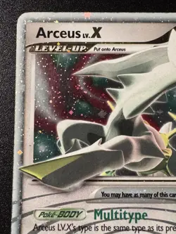Arceus LV.X 95/99 Platinum Arceus Pokemon Card Holo Foil Rare HP - Image 3