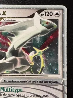 Arceus LV.X 95/99 Platinum Arceus Pokemon Card Holo Foil Rare HP - Image 4