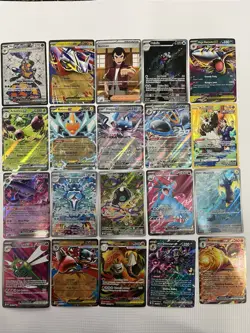 Pokemon TCG Mixed Card Lot Illustration Rare Full Art EX Bundle NM - Image 1