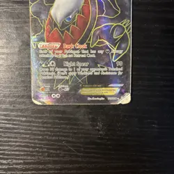 Darkrai EX 107/108 Black & White Dark Explorers Full Art UR Pokemon Card - Image 2