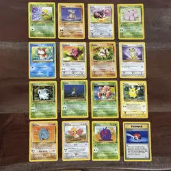 1999 Pokemon JUNGLE Set COMPLETE Unlimited Edition NON HOLO Cards Lot 17-64 LP - Image 5