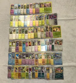 85+ Pokemon Reverse Holo Card Bulk Lot Cards 2022-2024 - Image 1