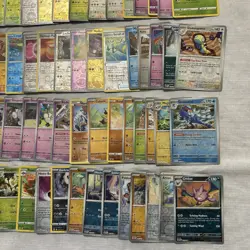 85+ Pokemon Reverse Holo Card Bulk Lot Cards 2022-2024 - Image 4