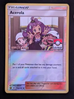 Acerola - (League Challenge) [3rd Place] 112a/147 League & Championship Cards Re - Image 1