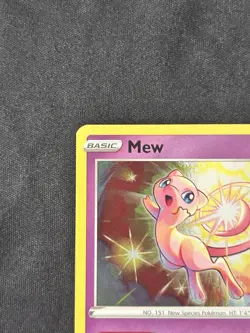 Mew 011/025 25th Anniversary Celebrations Holo Rare Pokemon TCG Card NM - Image 5