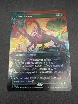 MTG Scute Swarm (7048) *Rainbow Foil* Secret Lair: Play-Doh MT/NM Free Ship - Image 2