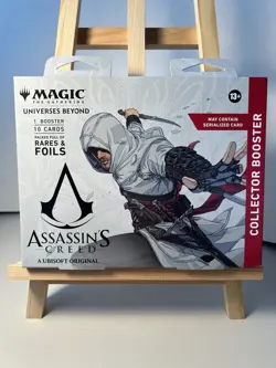Magic the Gathering: Assassin's Creed Collector Box (1) Booster Pack New Sealed - Image 1