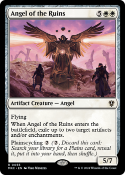 Angel of the Ruins #55 | Near Mint | Murders at Karlov Manor MKC Magic MTG - Image 1