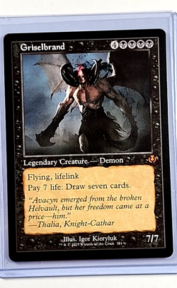 2025 MTG Magic the Gathering INR Innistrad Remastered Retro #381 Griselbrand - Image 1