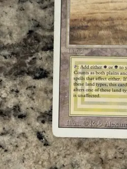 MTG Savannah Revised Dual Land, MP+ Condition - Image 5