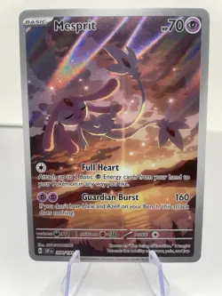 Mesprit - 204/191 - Surging Sparks Illustration Rare - Pokemon Card - NM TCG - - Image 1