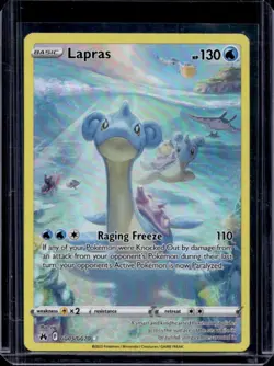 2023 Pokemon SWSH Crown Zenith Lapras Galarian Gallery #GG05/GG70 - Image 1