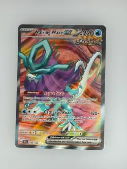 2024 Pokemon Temporal Forces Walking Wake ex 189/162 NM - Image 1