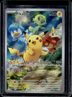 2023-25 Pokemon SV Black Star Promos - SVP EN Pikachu #027 - Image 1