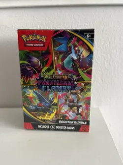 Pokemon TCG: Mega Evolution-Phantasmal Flames Booster Bundle (6 Booster Packs) - Image 1