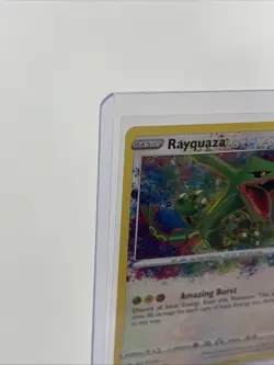 2020 Pokemon TCG Rayquaza 138/185 Amazing Rare Vivid Voltage NM - Image 5
