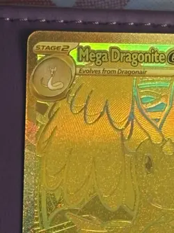 Pokemon TCG Ascended Heroes Mega Dragonite ex Mega Hyper Rare 295/217 GOLD MINT - Image 3