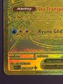 Pokemon TCG Ascended Heroes Mega Dragonite ex Mega Hyper Rare 295/217 GOLD MINT - Image 4
