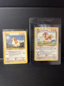 Pokemon Base Set Pidgey and Pidgeotto lot - Image 1